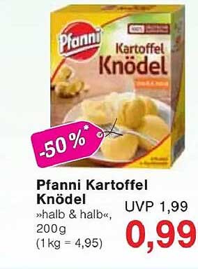 Pfanni Kartoffel Knödel »halb & halb«, 200 g