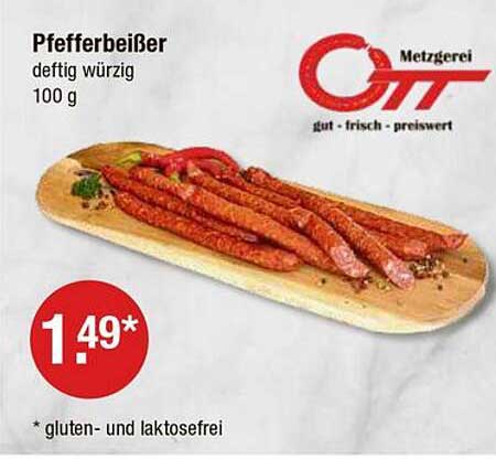 Pfefferbeißer deftig würzig 100 g