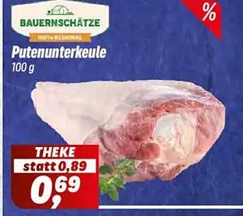 Putenunterkeule 100 g - Bauernschätze