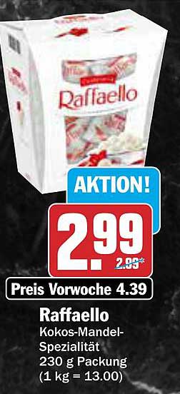 Raffaello Kokos-Mandel-Spezialität 230 g