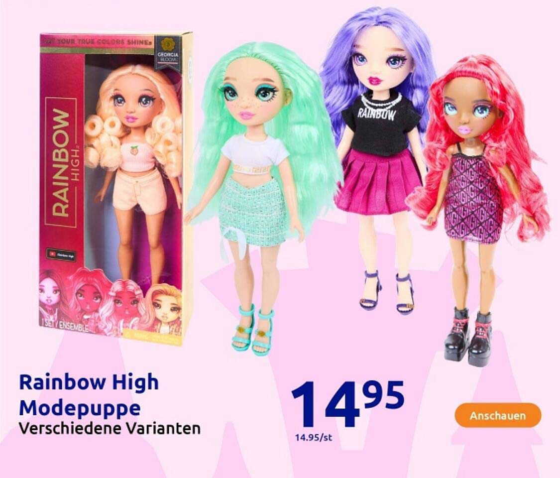 Rainbow High Modepuppe - Verschiedene Varianten