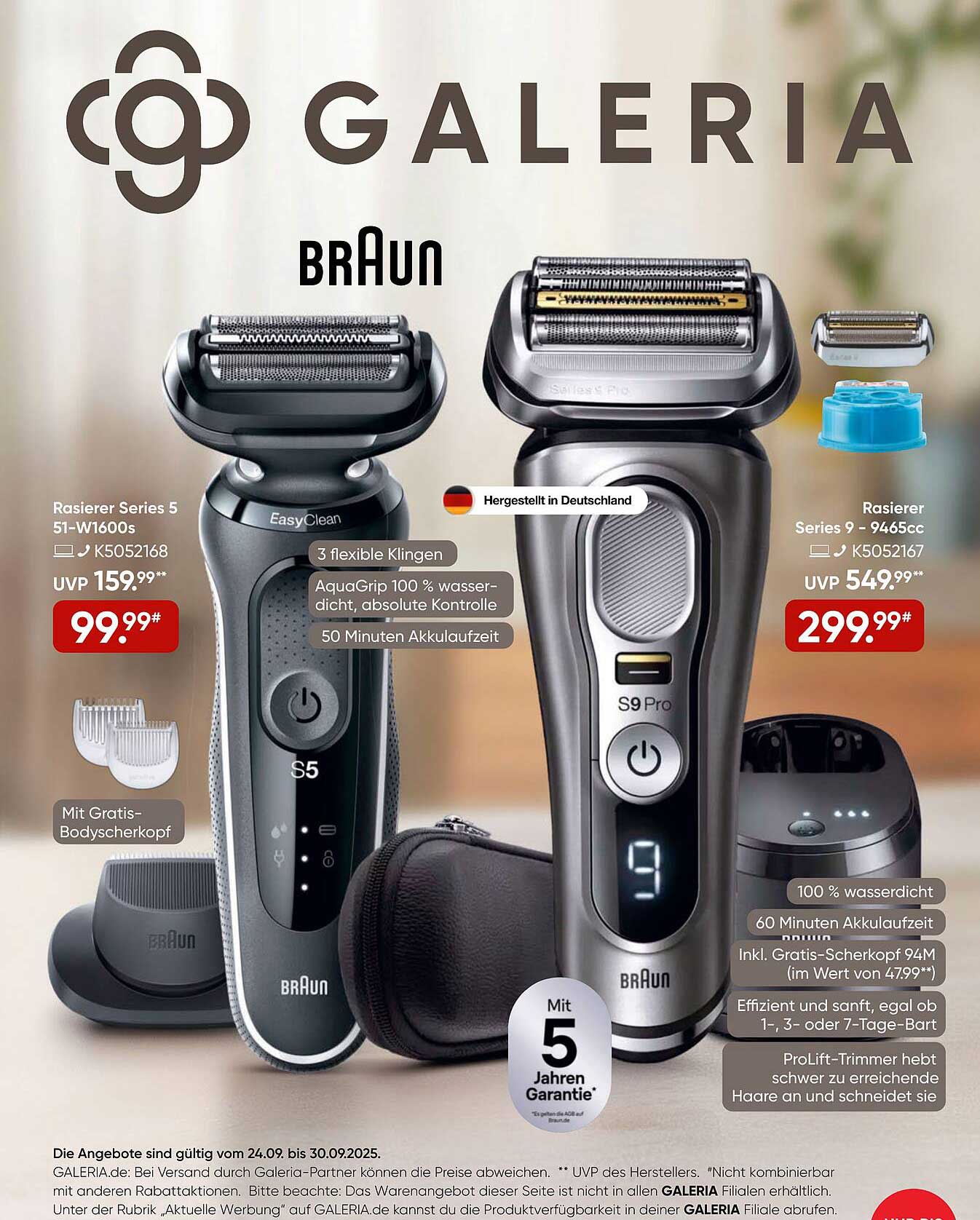 Rasier Series 5 - 51-WI600s von Braun