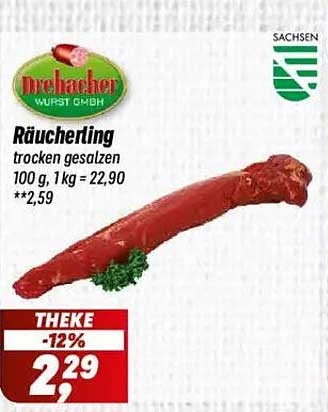 RäucherHering - Trocken gesalzen von Dreilacher Wurst GmbH