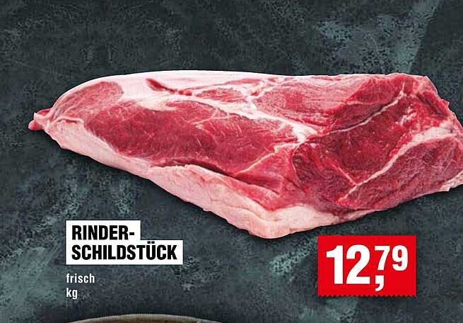 Rinder-Schildstück frisch kg
