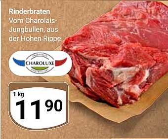 Rinderbraten vom Charolais-Jungbullen, aus der Hohen Rippe