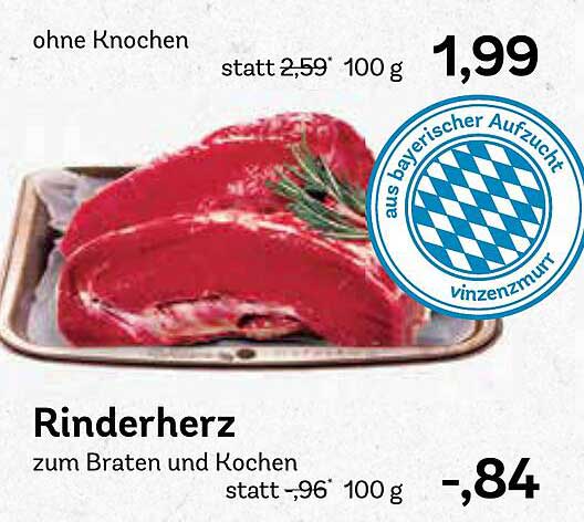 Rinderherz zum Braten und Kochen