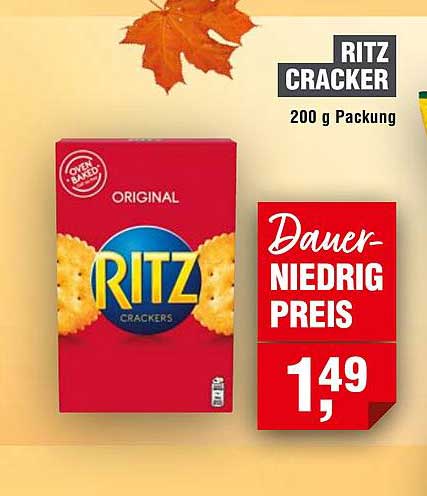 Ritz Cracker 200 g Packung