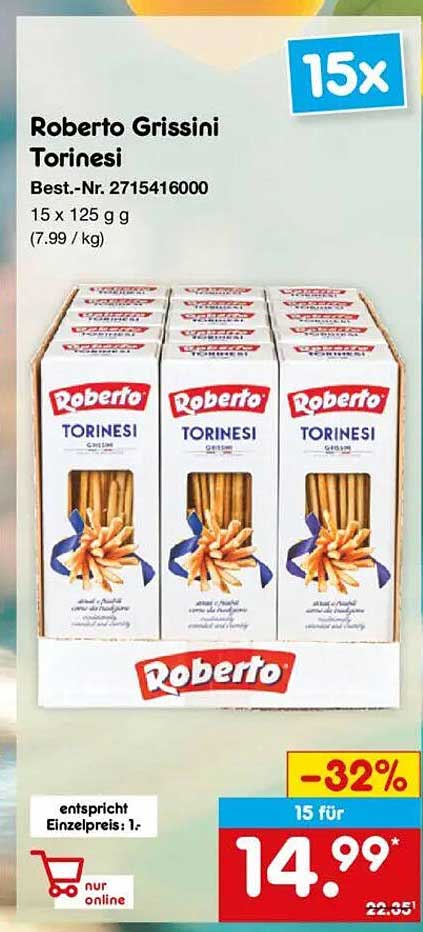 Roberto Grissini Torinesi 15 x 125 g