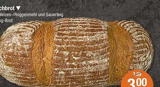 Roggen-/Weißbrot – 1 kg