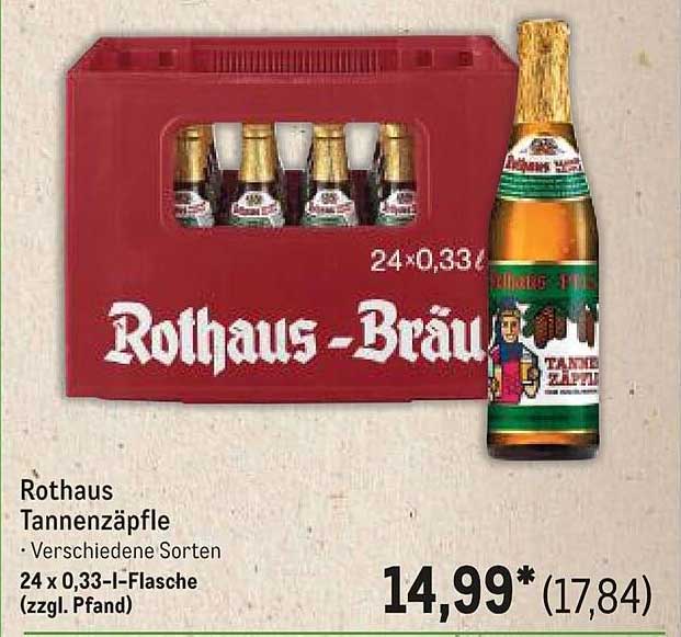 Rothaus Tannenzäpfle - Verschiedene Sorten