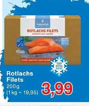 Rotlachs Filets 200g