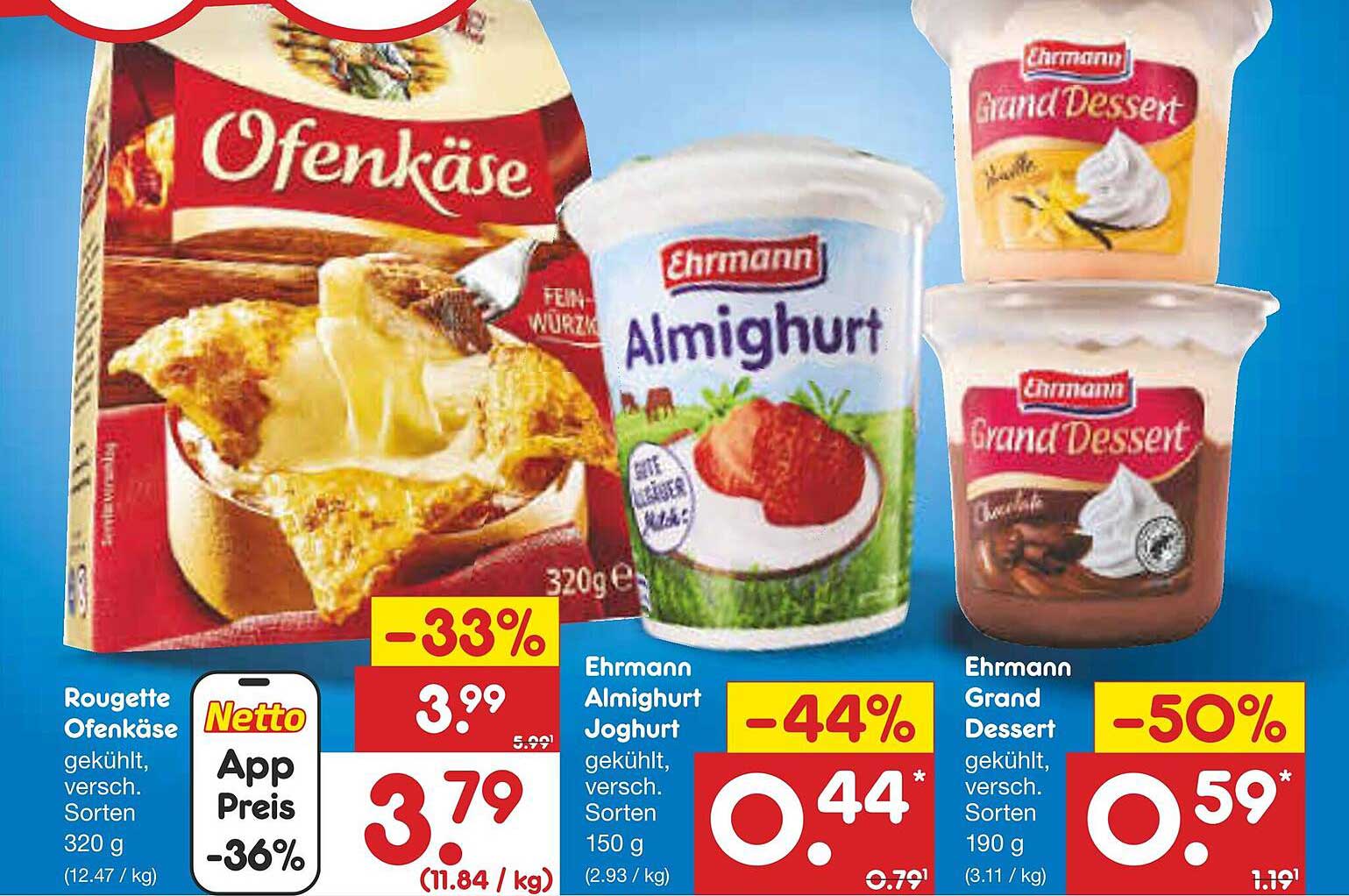 Rougette Ofenkäse 320 g – jetzt 3,79 €