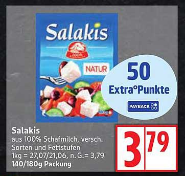 Salakis aus 100% Schafmilch, verschiedene Sorten und Fettstufen