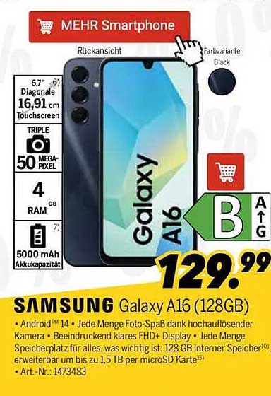 Samsung Galaxy A16 (128GB)