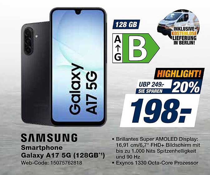 Samsung Smartphone Galaxy A17 5G (128GB)