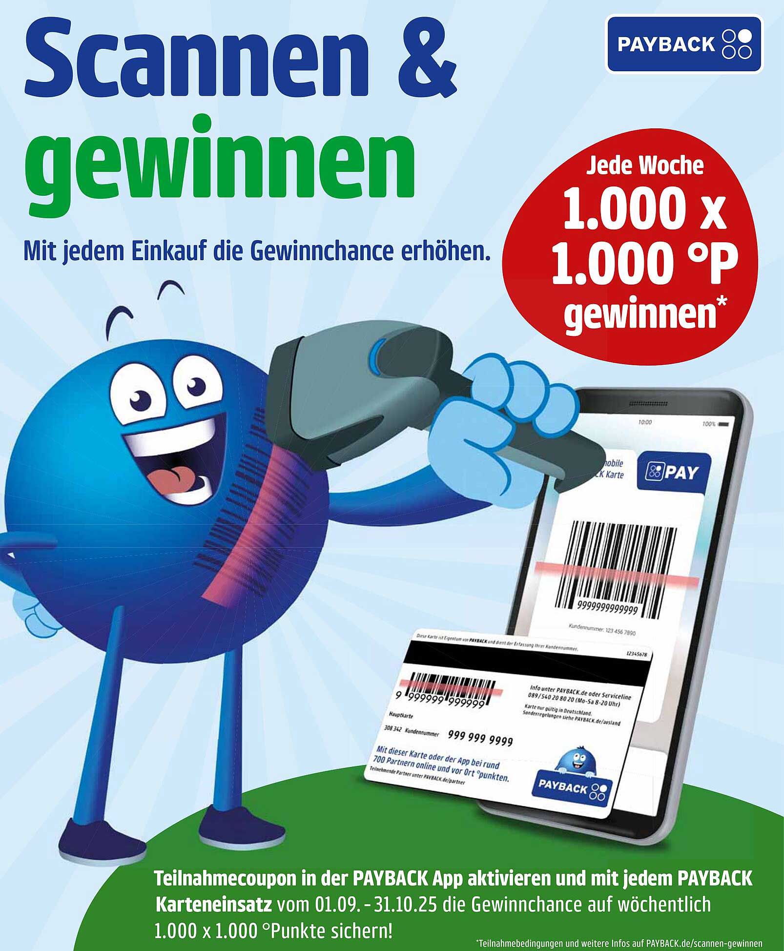 Scannen & Gewinnen mit PAYBACK