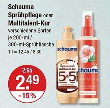 Schauma Sprühpflege oder Multitalent-Kur 200 ml / 300 ml