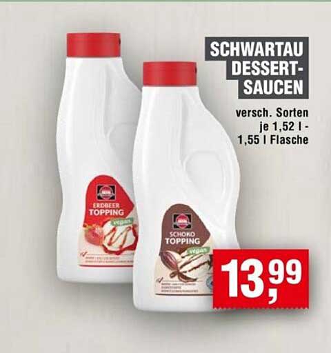 Schwartau Dessert-Saucen - Erdbeer und Schokolade