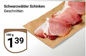 Schwarzwälder Schinken Geschnitten