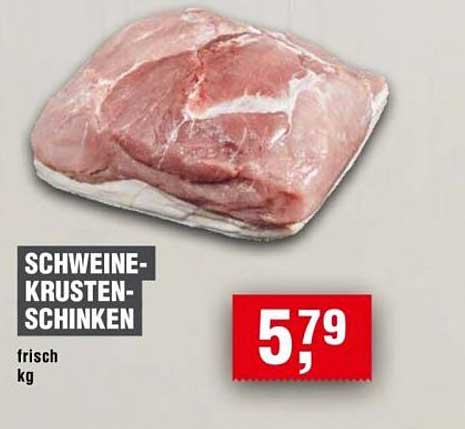 Schweine-Krusten-Schinken