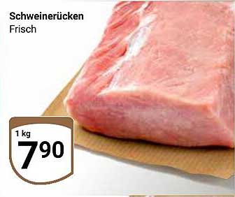 Schweinerücken frisch
