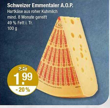 Schweizer Emmentaler A.O.P.