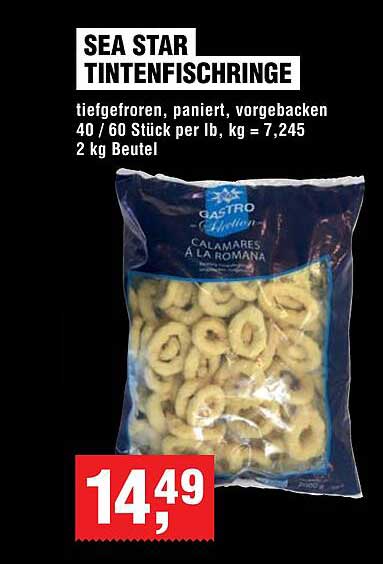 SEA STAR TINTENFISCHRINGE