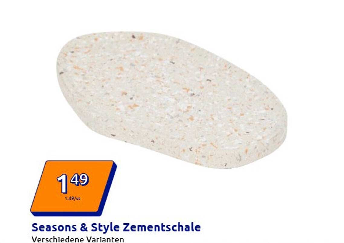 Seasons & Style Zementschale - Verschiedene Varianten
