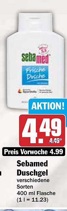 Sebamed Duschgel verschiedene Sorten 400 ml Flasche