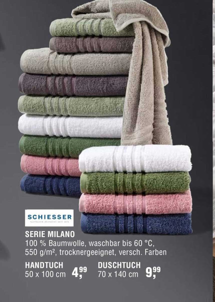 Serie Milano Handtuch & Duschtuch