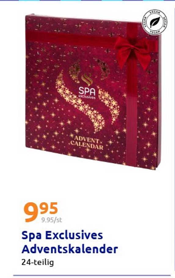 Spa Exclusives Adventskalender 24-teilig