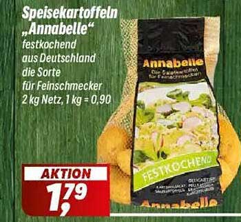 Speisekartoffeln "Annabelle"