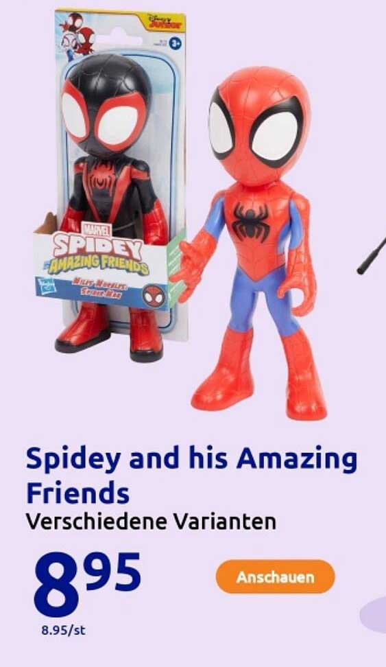 Spidey and his Amazing Friends - Verschiedene Varianten