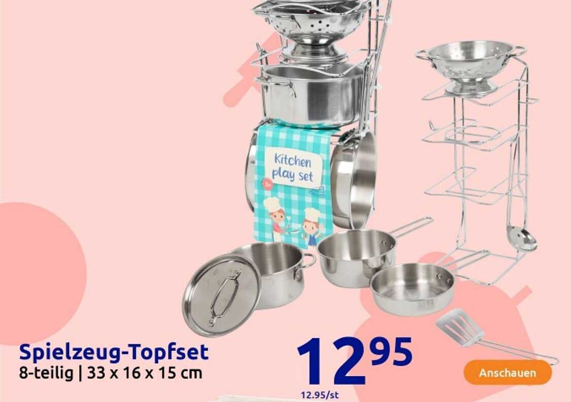 Spielzeug-Topfset 8-teilig
