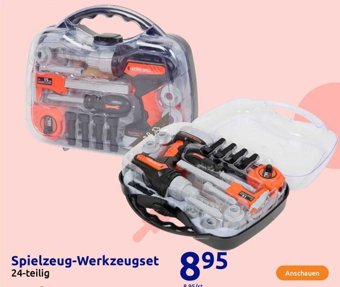 Spielzeug-Werkzeugset 24-teilig