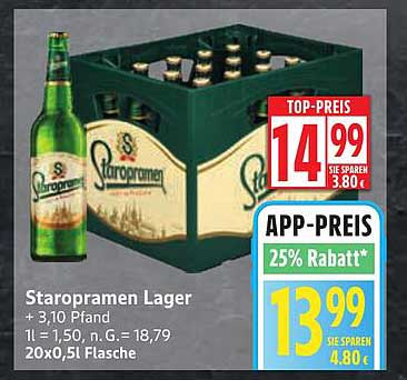 Staropramen Lager – Das erfrischende Bier aus der Tschechischen Republik