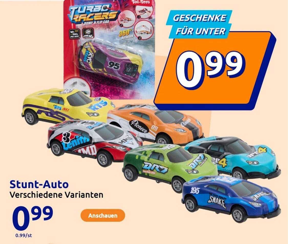Stunt-Auto - Verschiedene Varianten