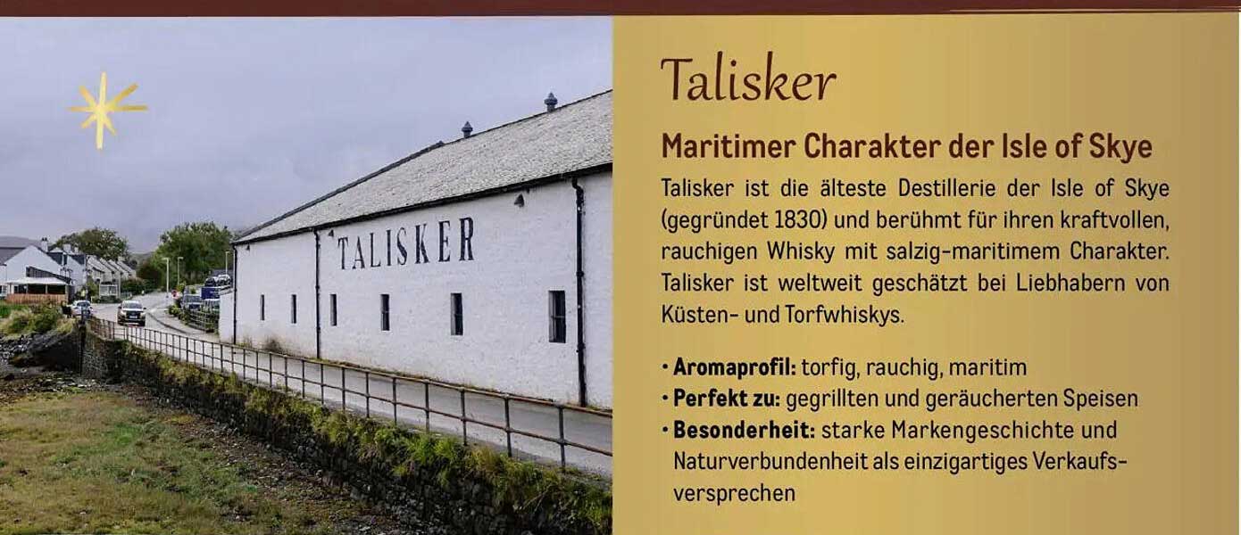 Talisker Whisky - Maritime Essenz der Isle of Skye