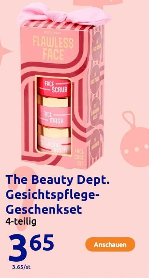 The Beauty Dept. Gesichtspflege-Geschenkset 4-teilig