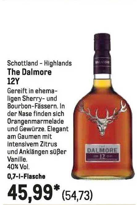 The Dalmore 12Y - Scotch Whisky