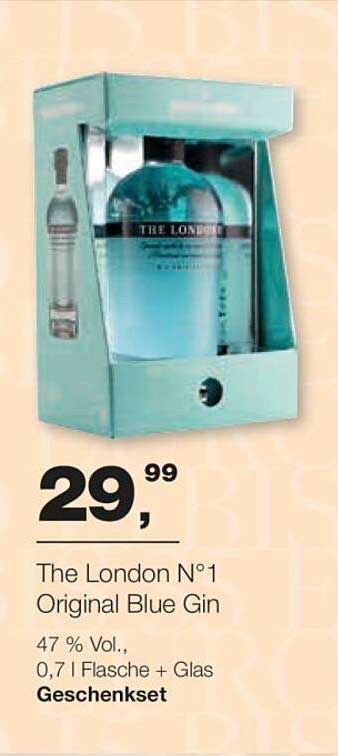 The London N°1 Original Blue Gin Geschenkset