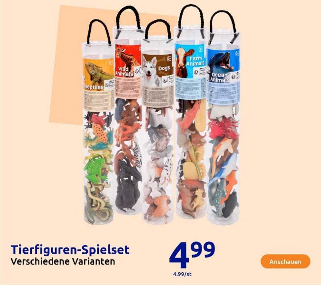 Tierfiguren-Spielset - Verschiedene Varianten