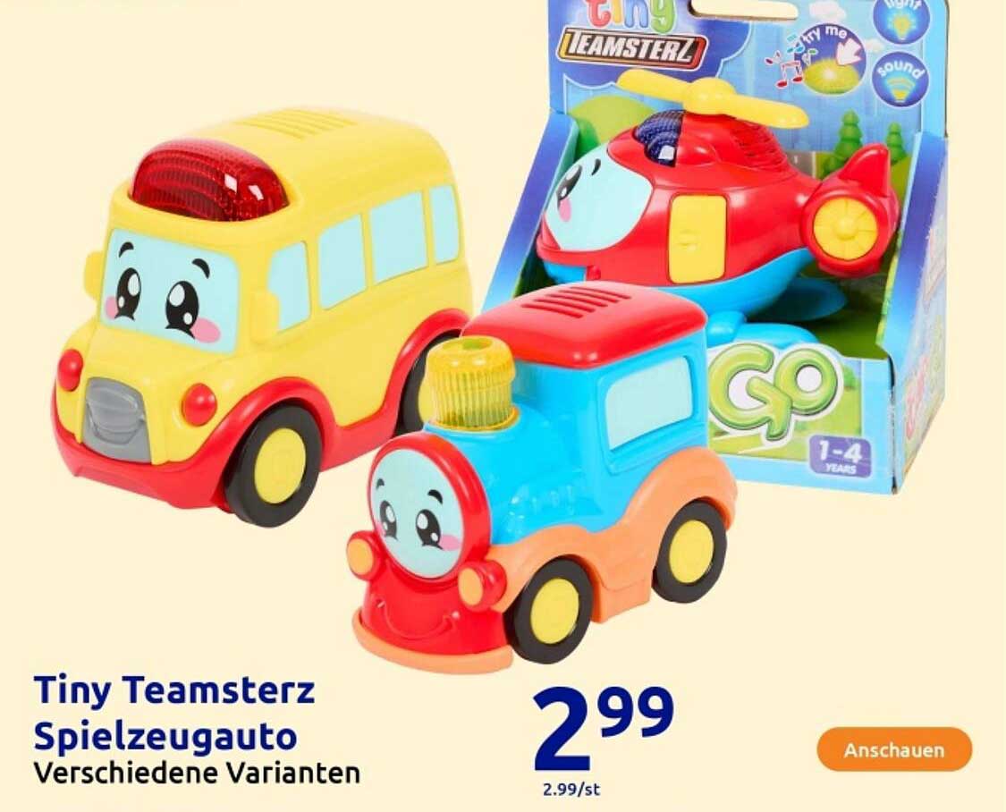 Tiny Teamsterz Spielzeugauto - Verschiedene Varianten