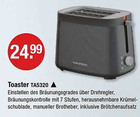 Toaster TA5320 von Graef