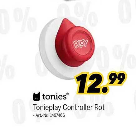 Tonies Tonieplay Controller Rot