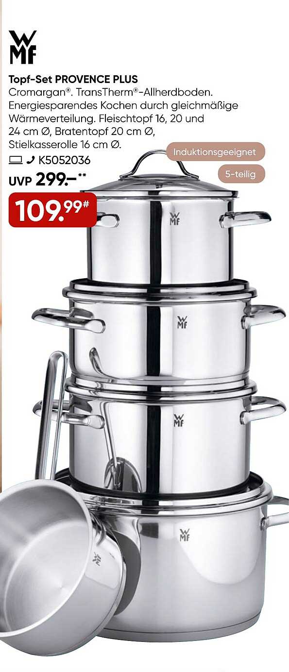 Topf-Set PROVENCE PLUS von WMF - 5-teilig