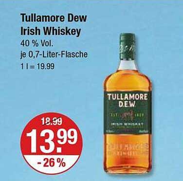 Tullamore Dew Irish Whiskey 0,7 l