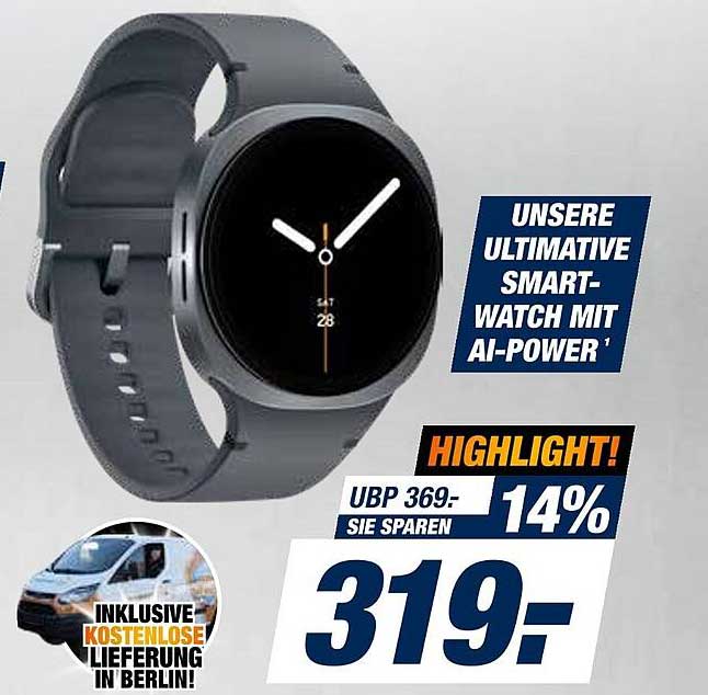 Unsere ultimative Smartwatch mit AI-Power