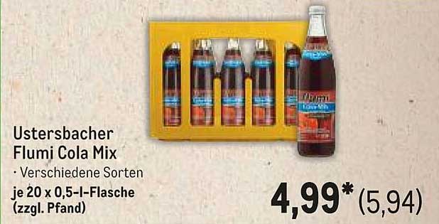 Ustersbacher Flumi Cola Mix - Verschiedene Sorten