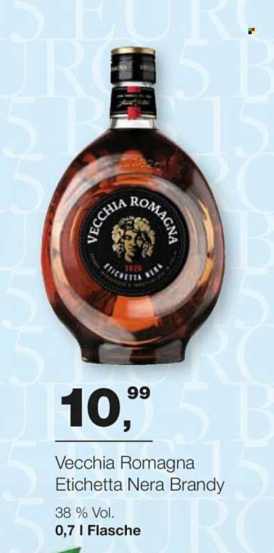 Vecchia Romagna Etichetta Nera Brandy 0,7 l